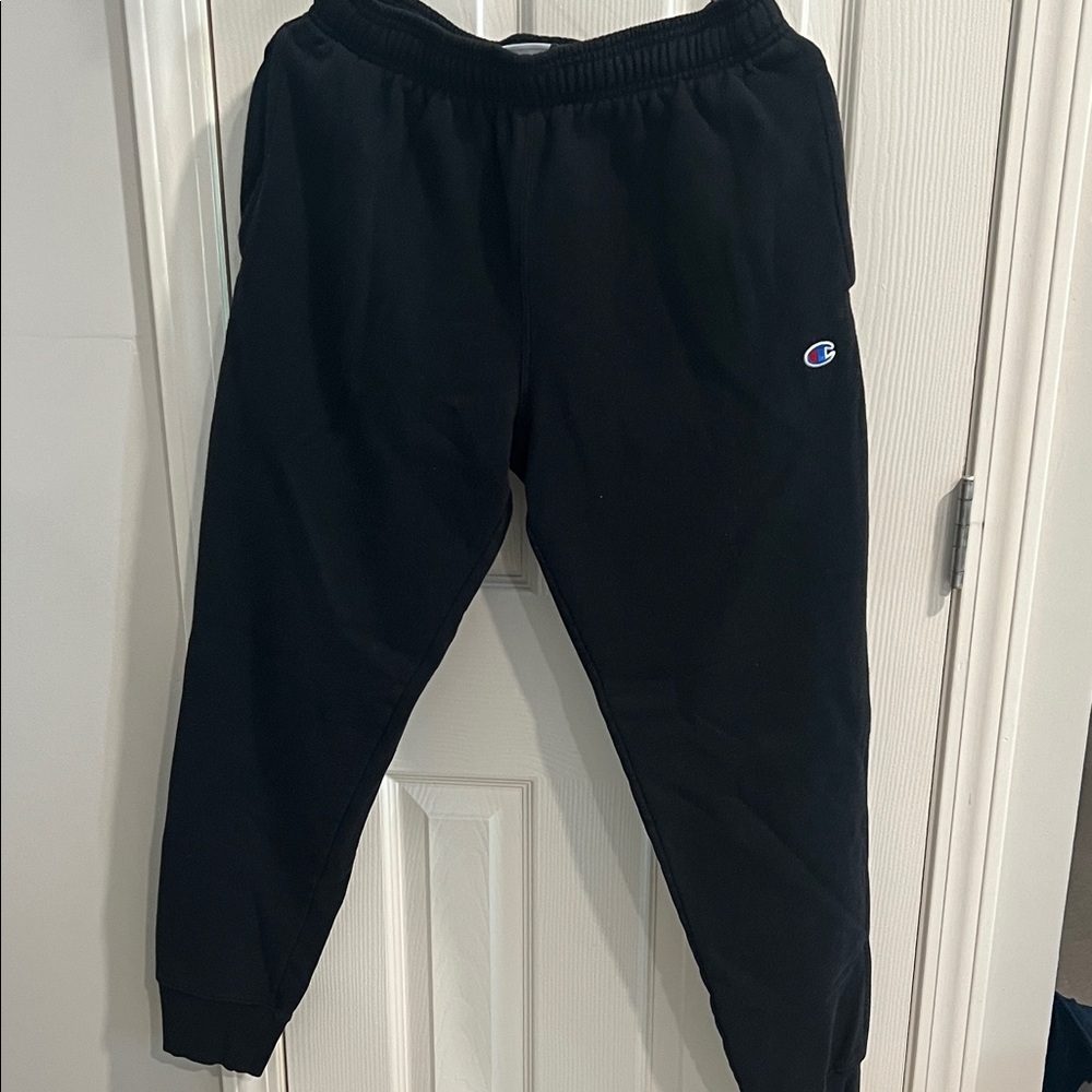 Champion Mens Black Sweatpants size M
